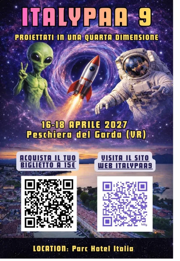 Locandina di ITALYPAA 9 Peschiera del Garda 2027